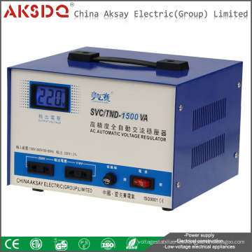 Hot SVC (LED) 5kw monofásico de alta precisión de bobinado automático de estabilización del voltaje lista de precios fabricados en China Zhejiang Wenzhou